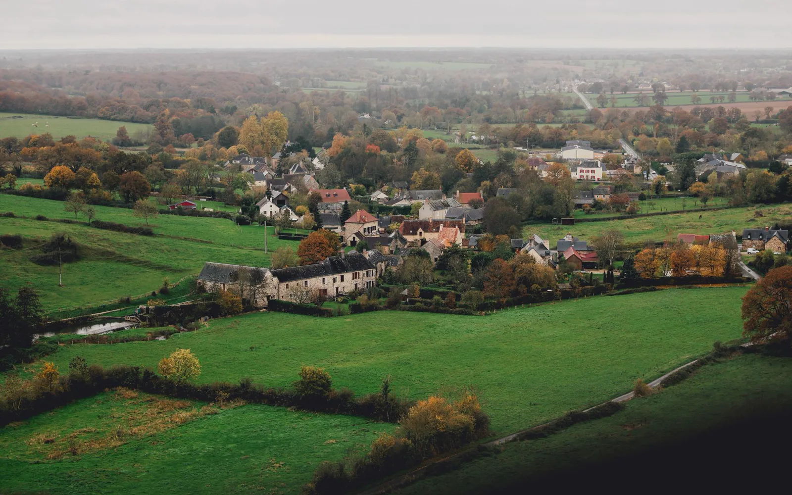 Bocage verdoyant du Cantal