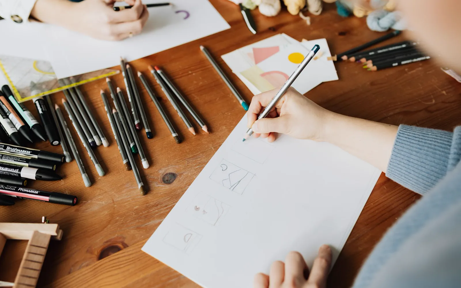 Travail de création et de précision
