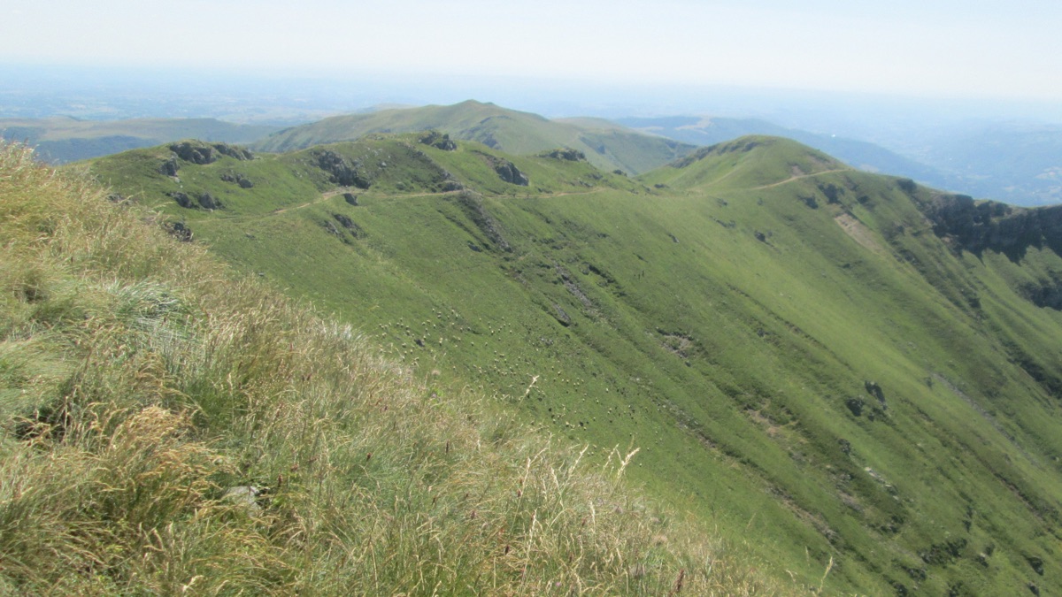 Paysage du bassin d’Aurillac autour d’Arpajon-sur-Cère
