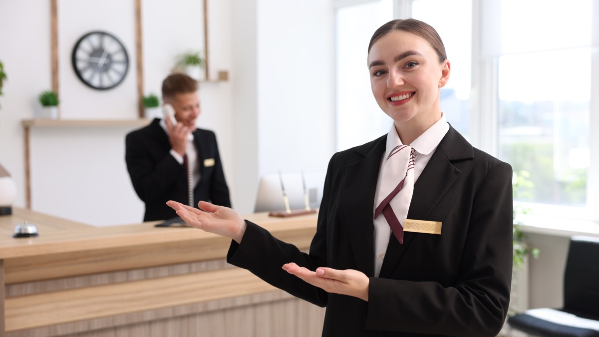 Accueil chaleureux d’un professionnel