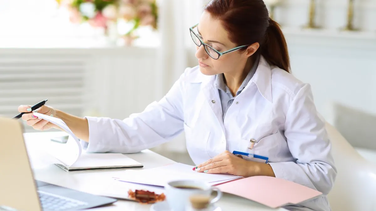 Praticienne en consultation de bien-être