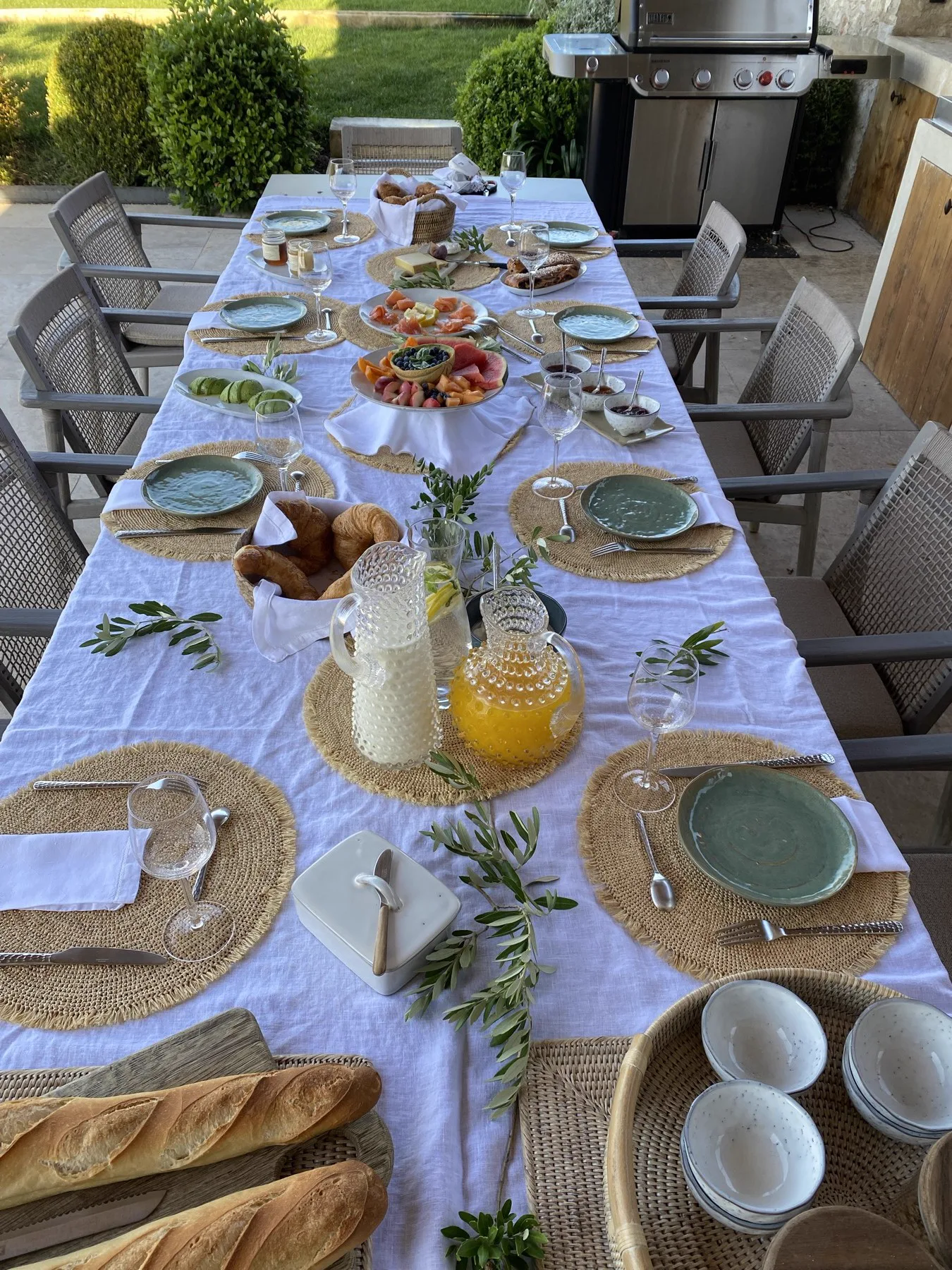 Table dressée avec soin, art de vivre Selma & Co